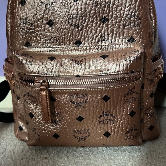 MCM Stark Visetos Small Side-Stud Backpack - Picture 3 of 6